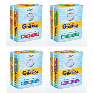 Fralda Descartável Geriátrica 1 Pacote Genérica Todos os Tamanhos