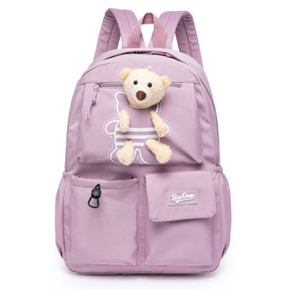 Mochila Feminina Polo One Impermeável Estilo Coreano Bolsa Escolar Juvenil