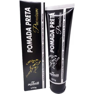 Pomada Preta Premium Massageadora Alivio Dor Imediato 150g Tipo de embalagem Tube