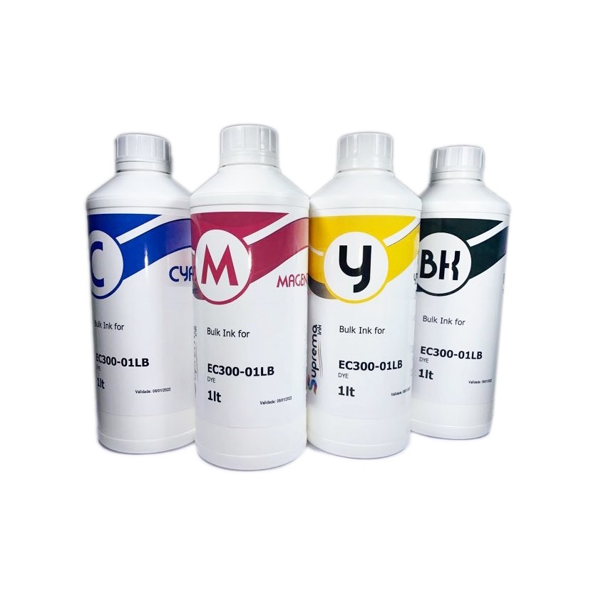 Kit Tinta Original Canon 4 x 500ml Mega Tank Pixma Suprema Ink G1100 G1110 G2100 G2110 G2160 G2111 G3101 G3110 G3111 G4100 G4111 G5010