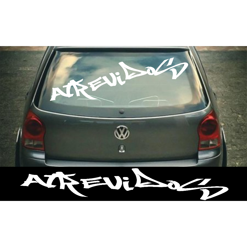 adesivo para vidro de carro parabrisa atrevidos.