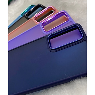 Capa Space Colorida Com Detalhe Metalizado Para Xiaomi Note 12 5G / Mi 12C / Note 12 Pró 4G / Note 12 Pro 5G/ A1 / Redmi 12 4G/ Redmi 12C Capa Colorida