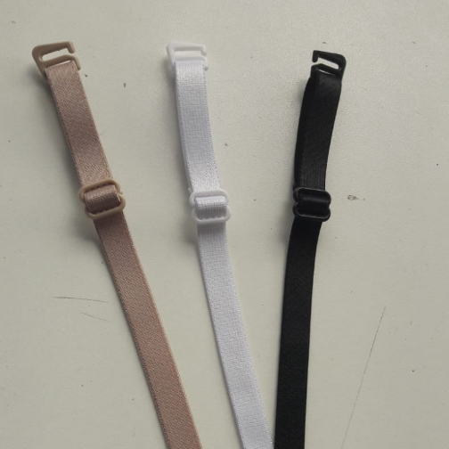 Kit com 3 pares de alças de removível para sutiã