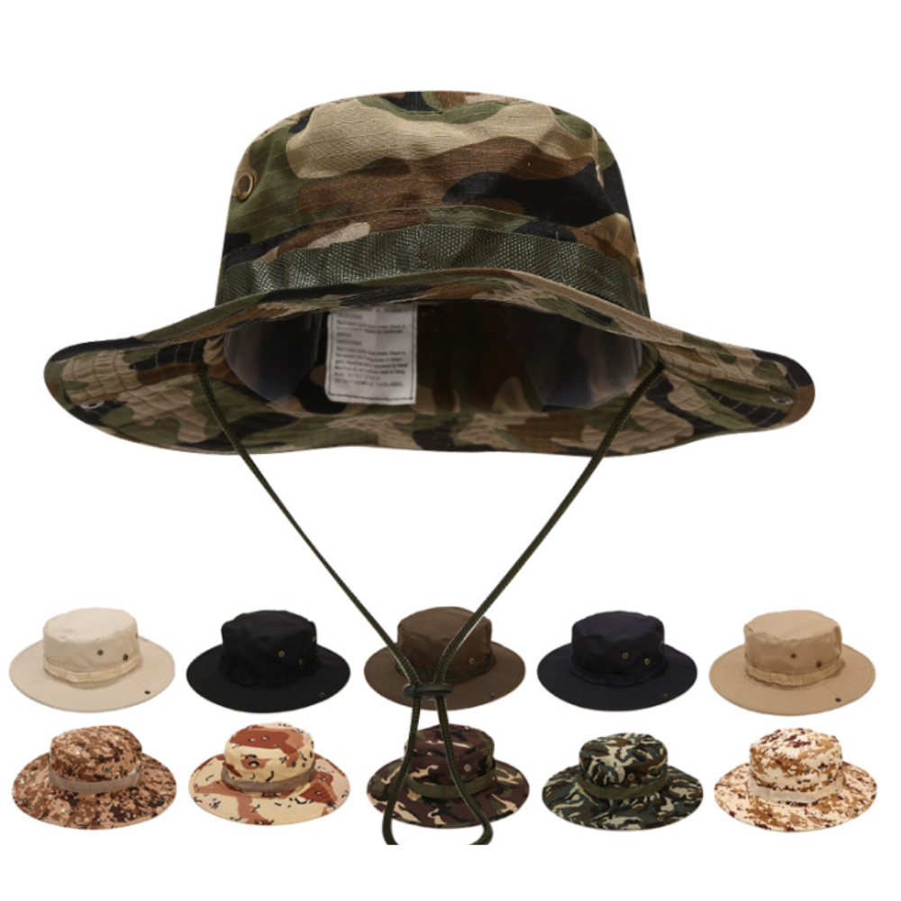 Chapeu Selva Tático Militar Boonie Hat  Pesca Camping