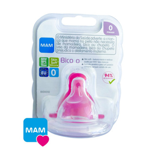 Bico Mamadeira MAM 0 meses Fluxo Super Lento Bebê Recém Nascido em Oferta na Shopee