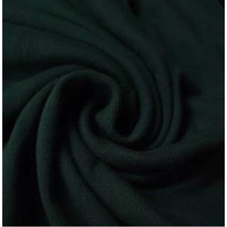 TECIDO DE PUNHO PRETO RIBANA DE ALGODÃO (25cm x 1,20)