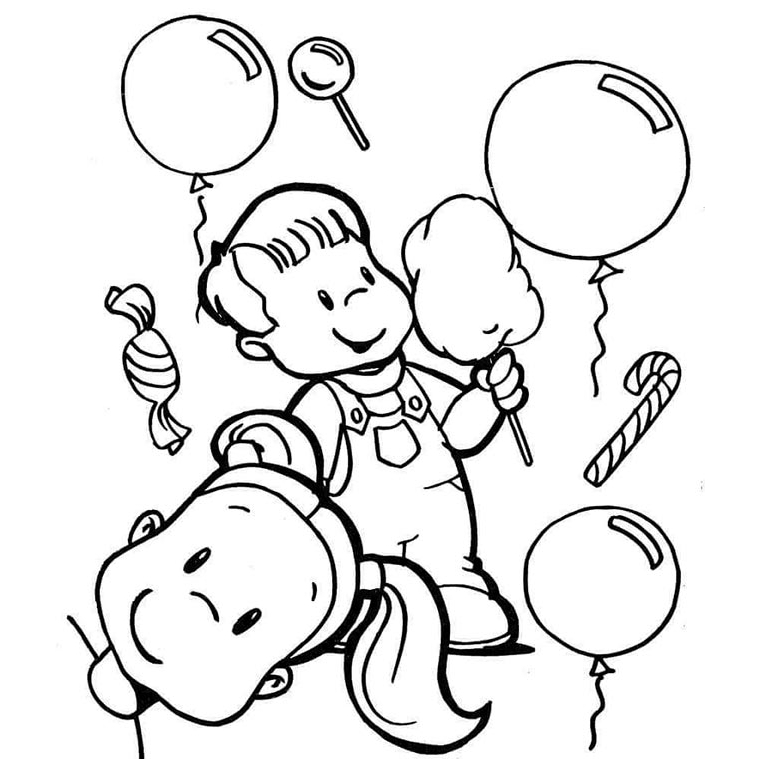 100 Desenhos para colorir (Misto) 2 por folha