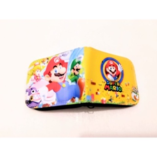 Carteira Infantil Mario Bros com Zíper – Couro Sintético Porta-Cédulas e Cartões em Oferta na Shopee