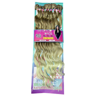 Cabelo Bio Vegetal Liso Ondulado 80cm Brazilian Natural 320 gramas