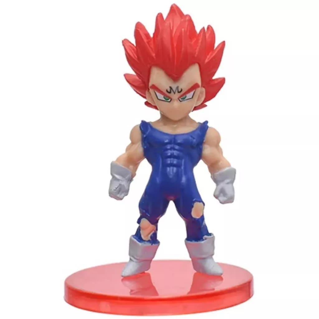 boneco Majin Vegeta Red Super Saiyajin Blue Action Figure Dragon Ball Z Super GT goku Broly black Blonde Hair Gotenks black Goku Blue Goku Ultra Vegeta Black