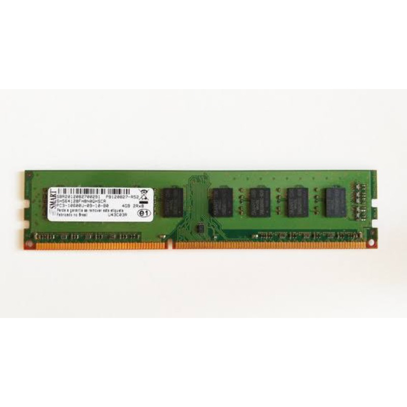 Memória 4gb Ddr3 1333mhz Smart 10600u Pc Sh564128fh8n0qhscr