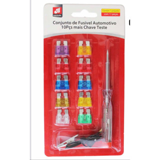 Kit Fusível Automotivo com chave