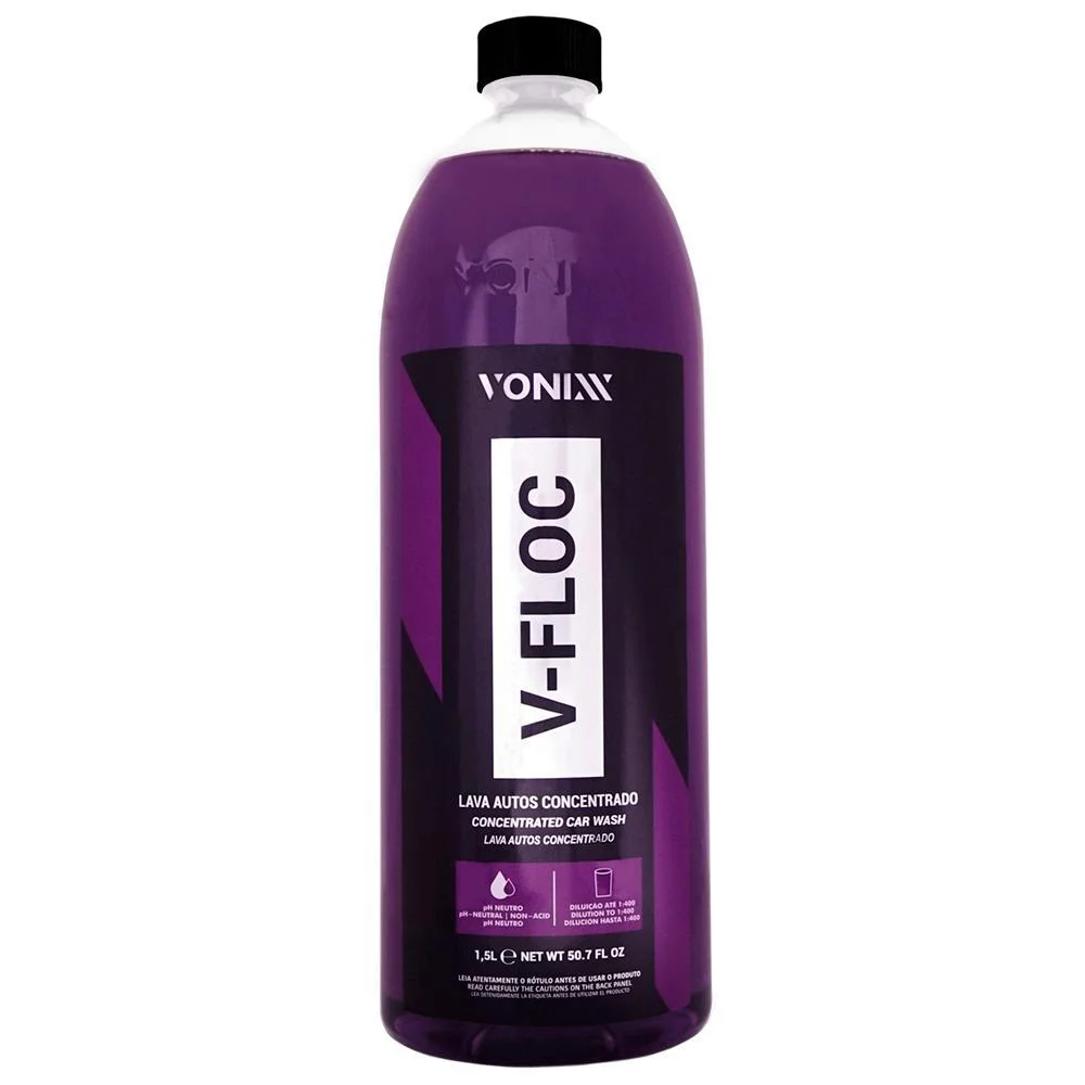 V-Floc Vonixx Shampoo Automotivo Neutro 1,5 Litro em Oferta na Shopee