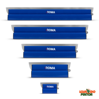 Desempenadeira Aço Inox Pro Massa Corrida Roma - Escolha o tamanho em Oferta na Shopee