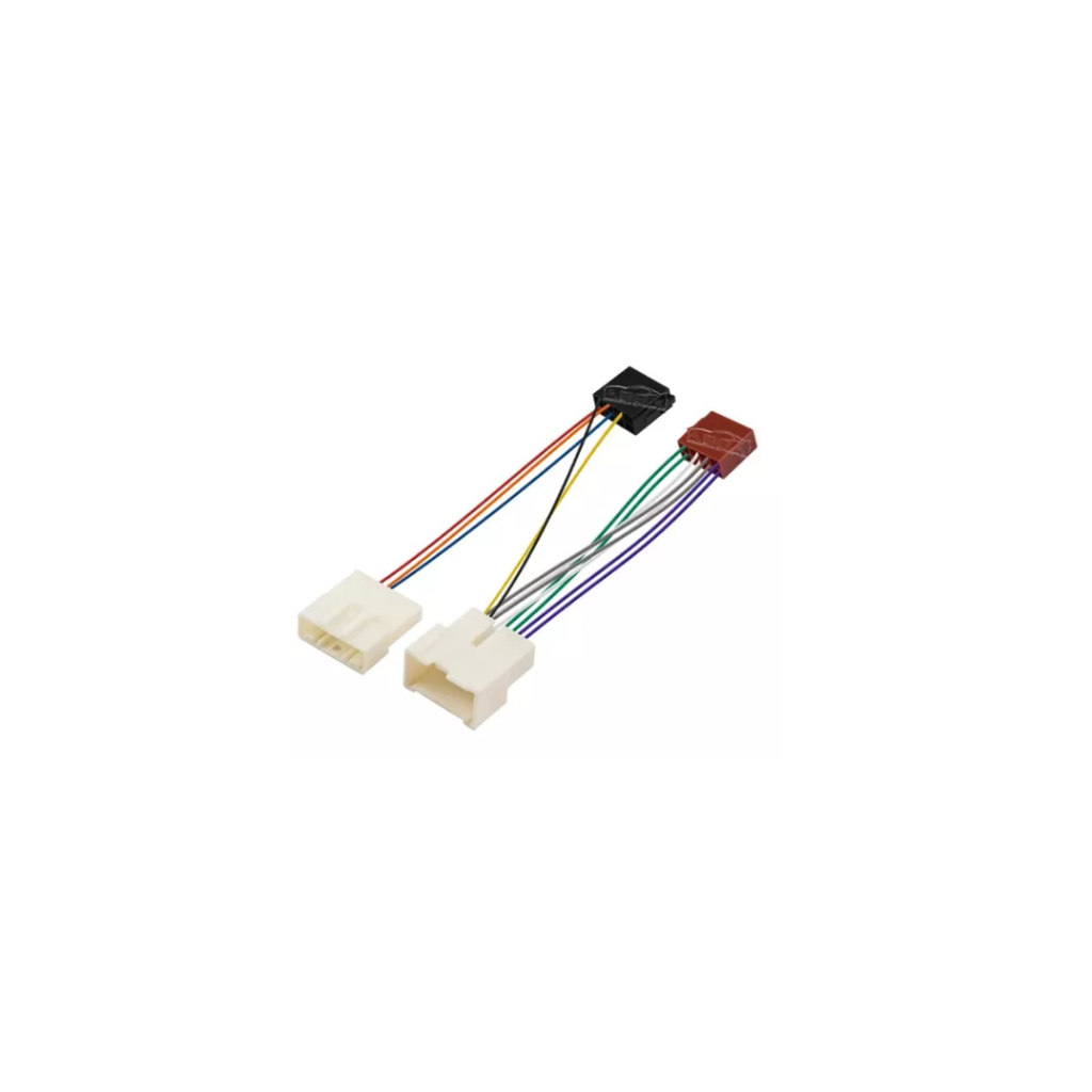 Chicote Conector Plug Adaptador Som Dvd C/ 16 Vias Renault