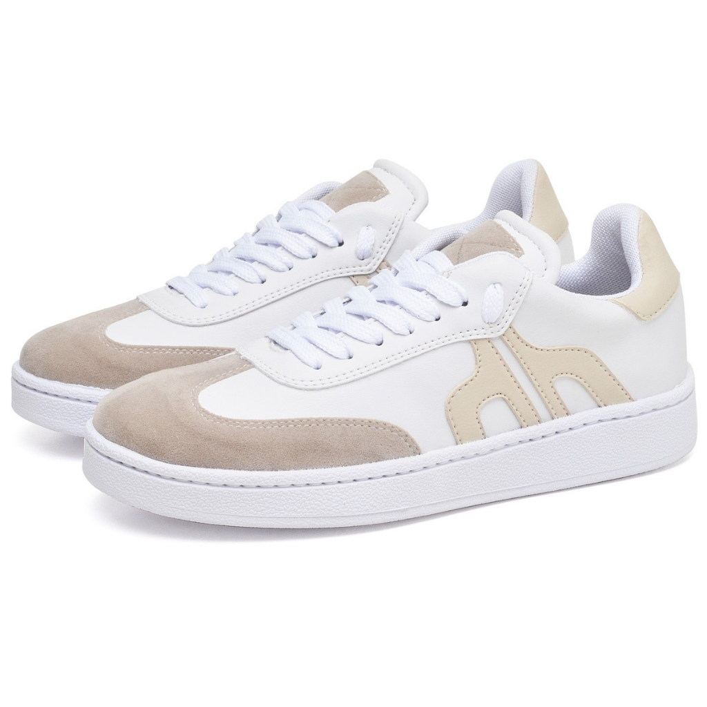 Tenis Feminino Dubuy Sneaker Off White Monocromático Alba 032FG - Women Shoes