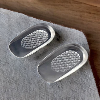 OFERTA Par De Palmilhas De Gel De silicone Calcanhar Para Dor Pés De Saúde Apoio Almofada