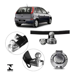 Engate Fixo Gm Corsa Hatch 2002 A 2012 700kg Resistente Top