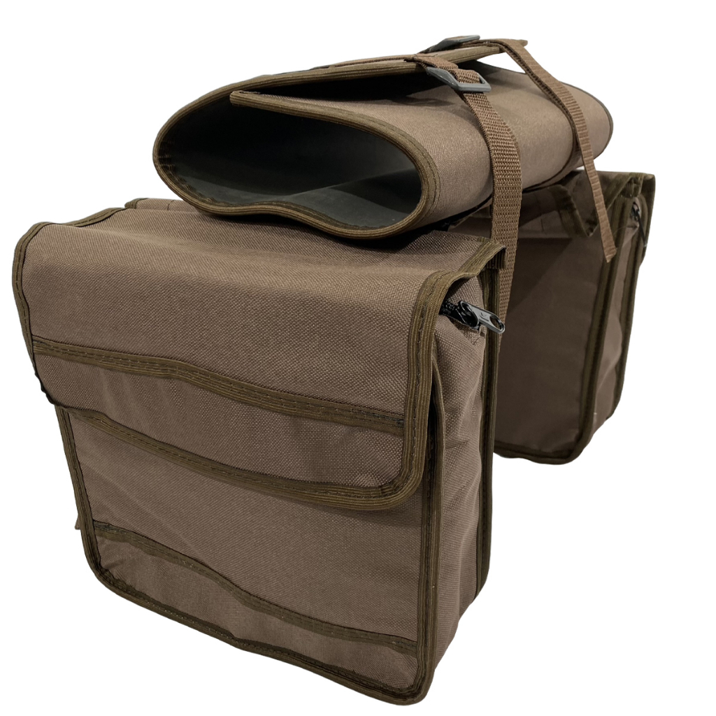 Alforge Térmico Lona Marrom  E Porta-capa Para Selas E Arreios Oferta Da Fábrica