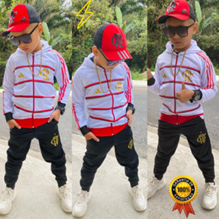 conjunto de frio masculino agasalho e calça infantil