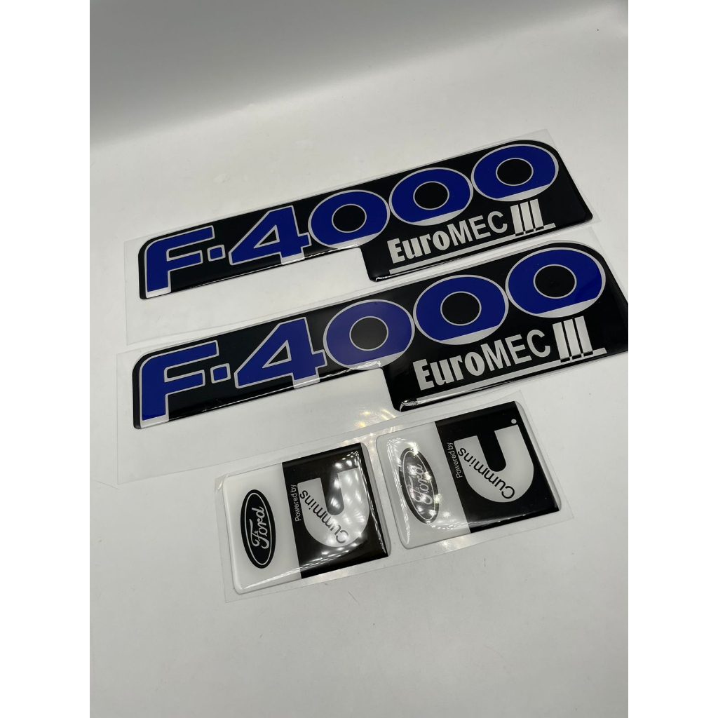 Adesivo Emblema Resinado Ford F4000 Euromec em Oferta na Shopee