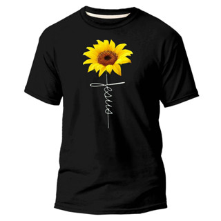Camiseta Evangélica "FLOR DE JESUS" Religião, Gospel, Varias Cores