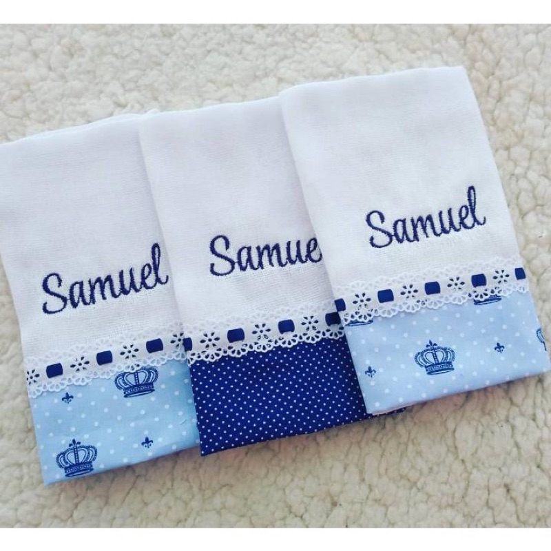 Paninhos para boca personalizado 3 peças em Oferta na Shopee