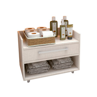 Gabinete Multiuso 100% MDF - Ancona 51 cm