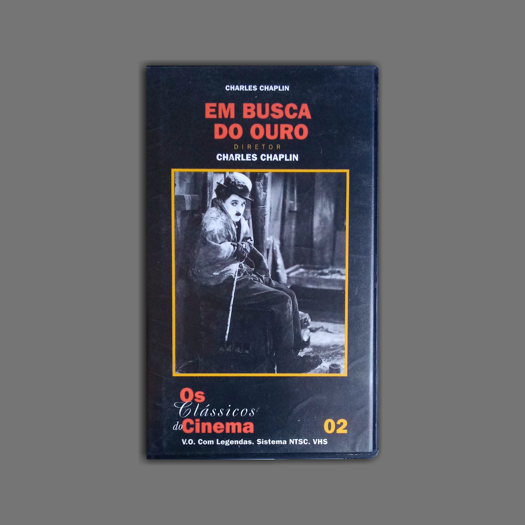 VHS - Em Busca do Ouro (Charles Chaplin)
