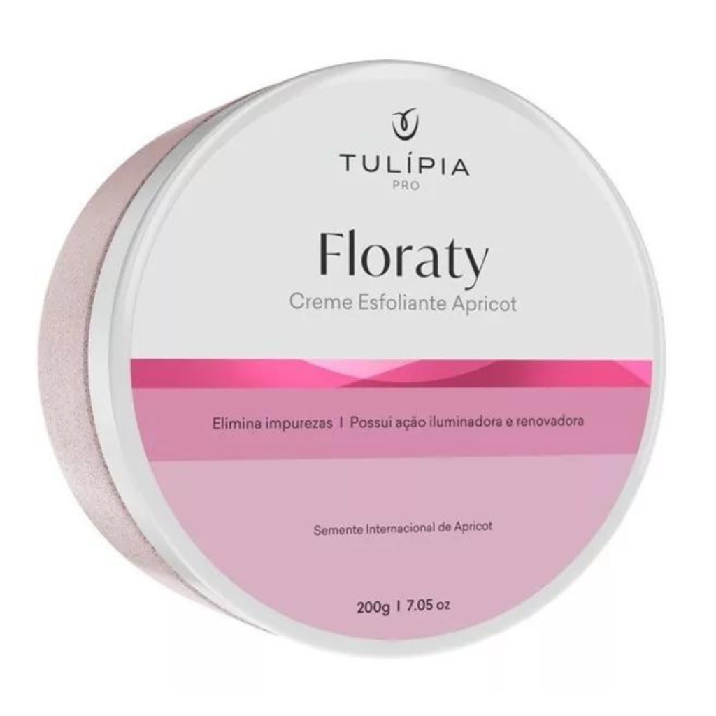 Floraty Creme Esfoliante Apricot Tulípia 200g