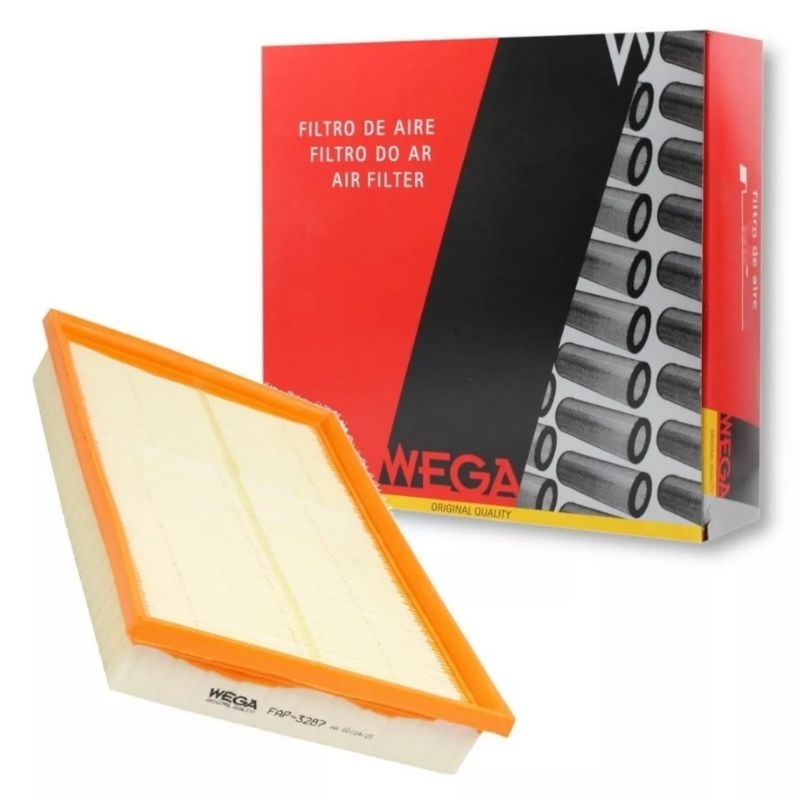 FILTRO DE AR WEGA FAP3287 FOX, GOL, POLO, GOLF, CROSS FOX, SPACEFOX, BORA