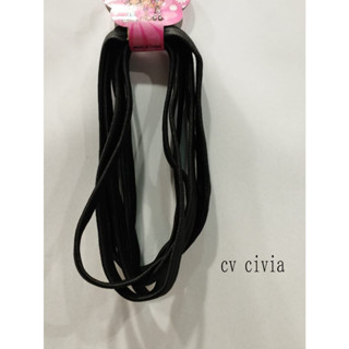 Elástico De Cabelo /Grosso/Preto