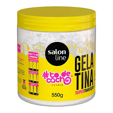 Gelatina Super Transição Salon Line To de Cachos 550g