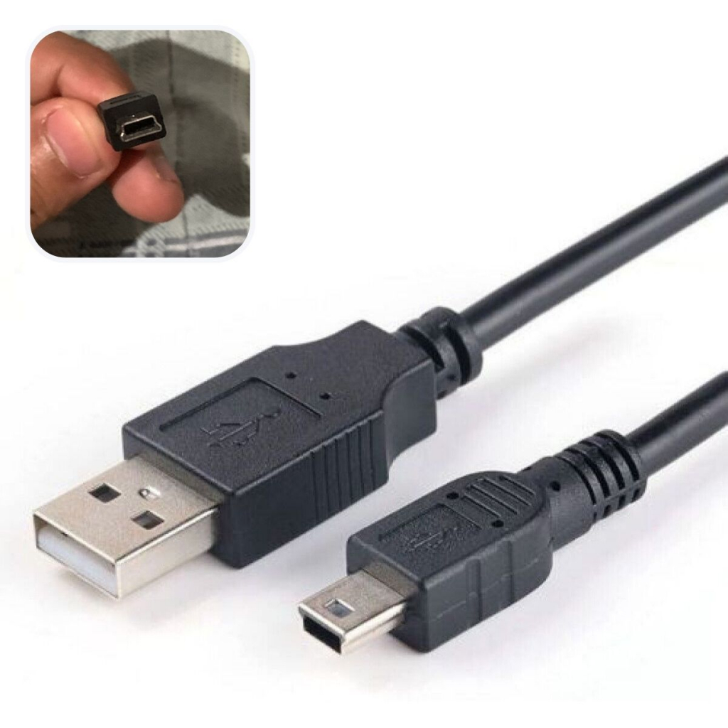 Cabo Carregador Caixa de Som Caixinha Bluetooth GPS Câmera Digital Mini Usb V3 Reforçado Grande