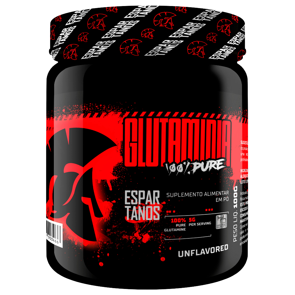 Glutamina 100% Pure 100gr - Espartanos Nutrition - Health