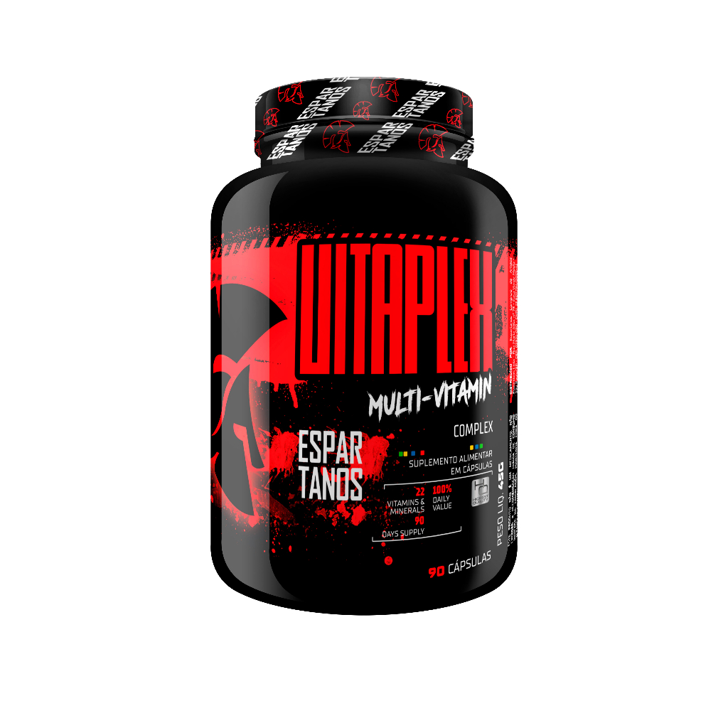 Multi-Vitamínico Vitaplex Multi-Vitamin Complex - Espartanos em Oferta na Shopee
