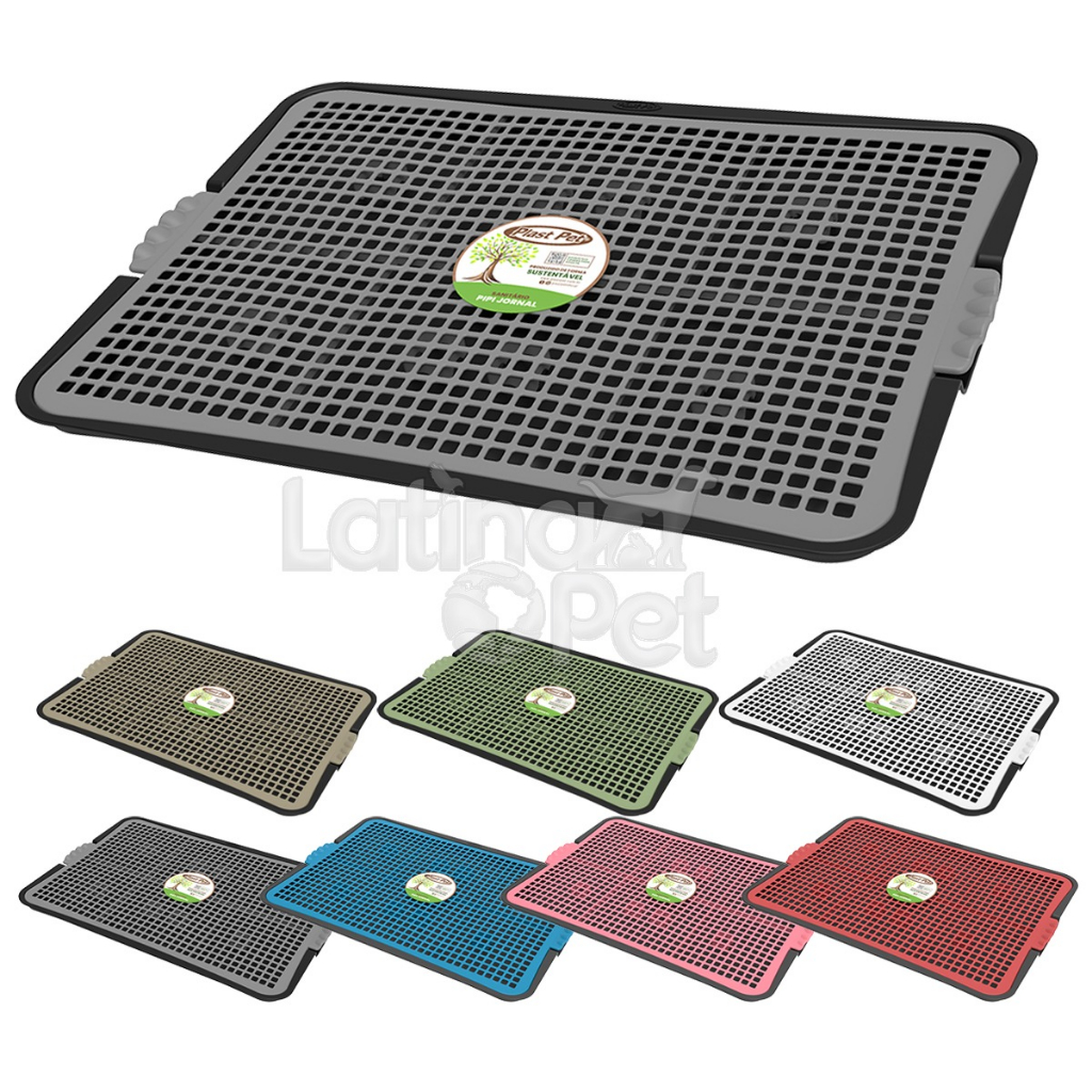 Sanitário Higiênico Eco Sustentável PIPI JORNAL para Cães Plast Pet Cores Escolha LANÇAMENTO