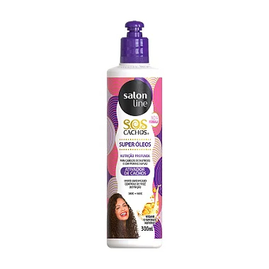 Ativador de Cachos SOS Cachos Super Óleos 300ml - Salon Line