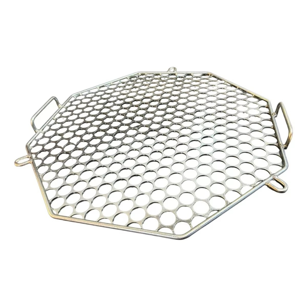 Grelha Moeda Tambor Trempe Galão Medida 51cm Churrasco Carne em Oferta na Shopee