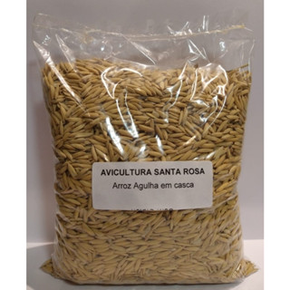 Arroz Agulha em casca 1Kg