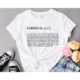Blusa T-shirt Feminina Farmácia