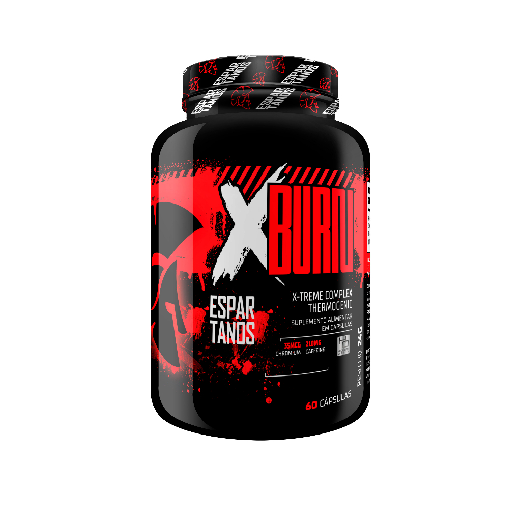 X Burn Xtreme Complex Thermogenic 60 Cáps - Espartanos