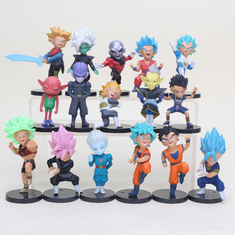 bonecos dragon ball super Z boneco action figures Goku Vegeta Freeza gohan trunks colecionáveis Action figure Dragonball