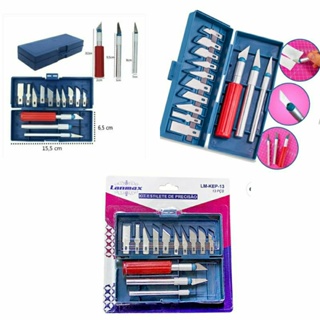 Kit Estilete Precisão Peças ou Estilete Multiuso  Lanmax em Oferta na Shopee
