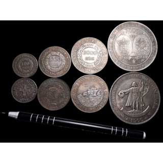 Moeda SOUVENIR 400/1000/2000/4000 Réis 1900 - Comem. 4° Centenário do Descobrimento do Brasil