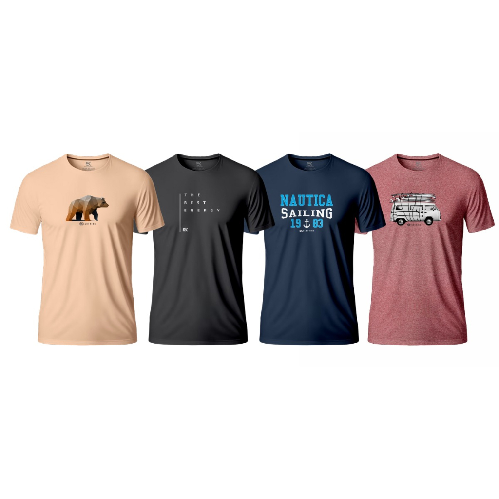 Kit 3 Camisetas Plus Size Grande G1 G2 G3 G4 G5 G6 Envio Imediato