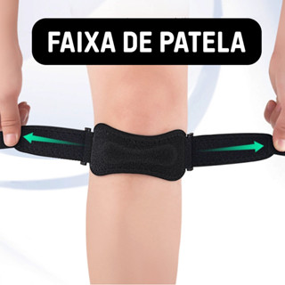 Cinta Suporte Protetor Sub Patelar para Joelho em Neoprene Ortopédica