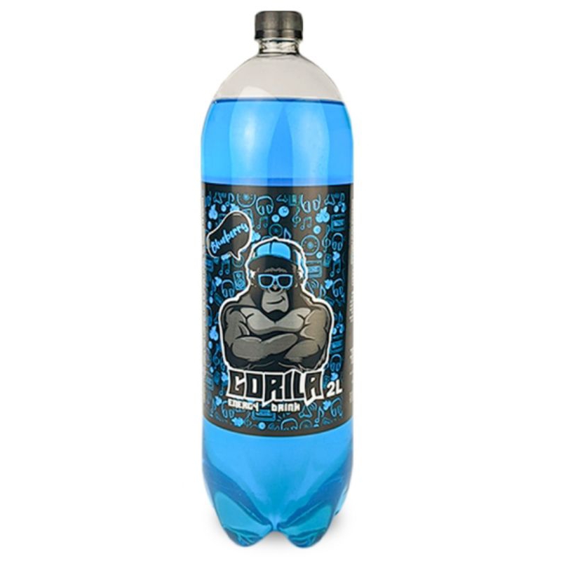 Energético Gorila Sabor Blueberry - Joker drinks - 2 Litros