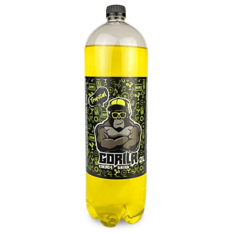 Energético Gorila - Sabor Tropical - Joker Drinks 2 Litros