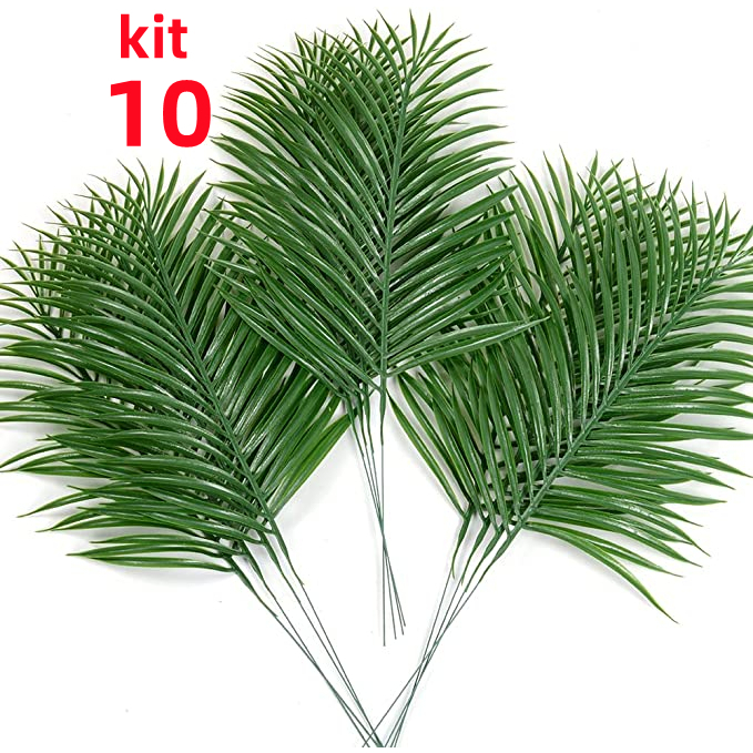 Kit C/10 Folhagem Artificial Espalhada Decoração Em Jardins Festa